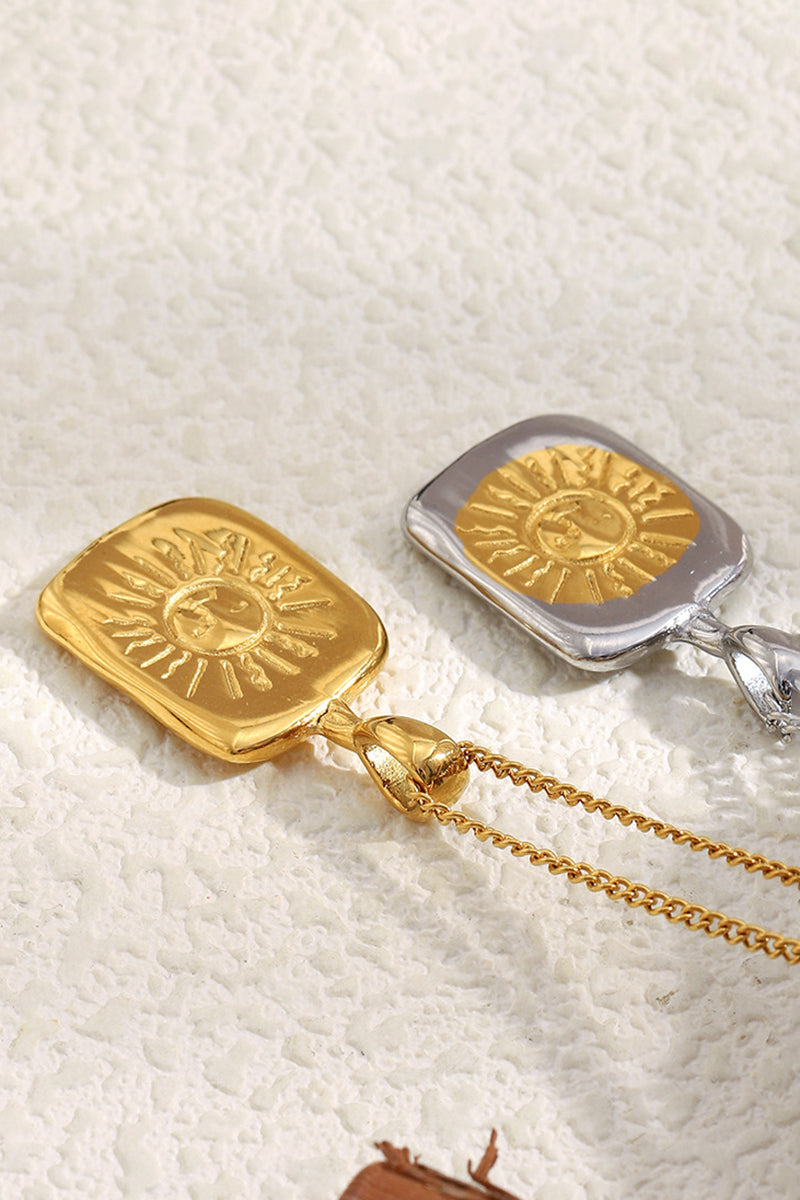 Sunburst Pendant Necklace