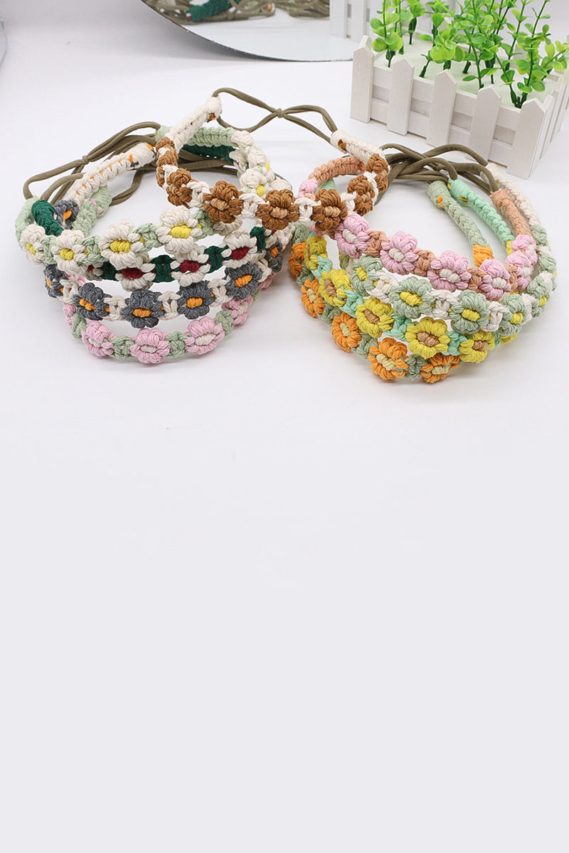 Floral Woven Headband