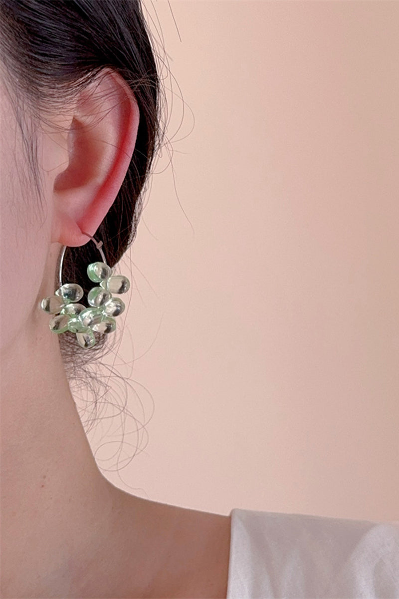 Teardrop Hoop Earrings