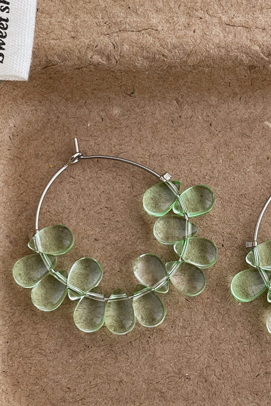 Teardrop Hoop Earrings