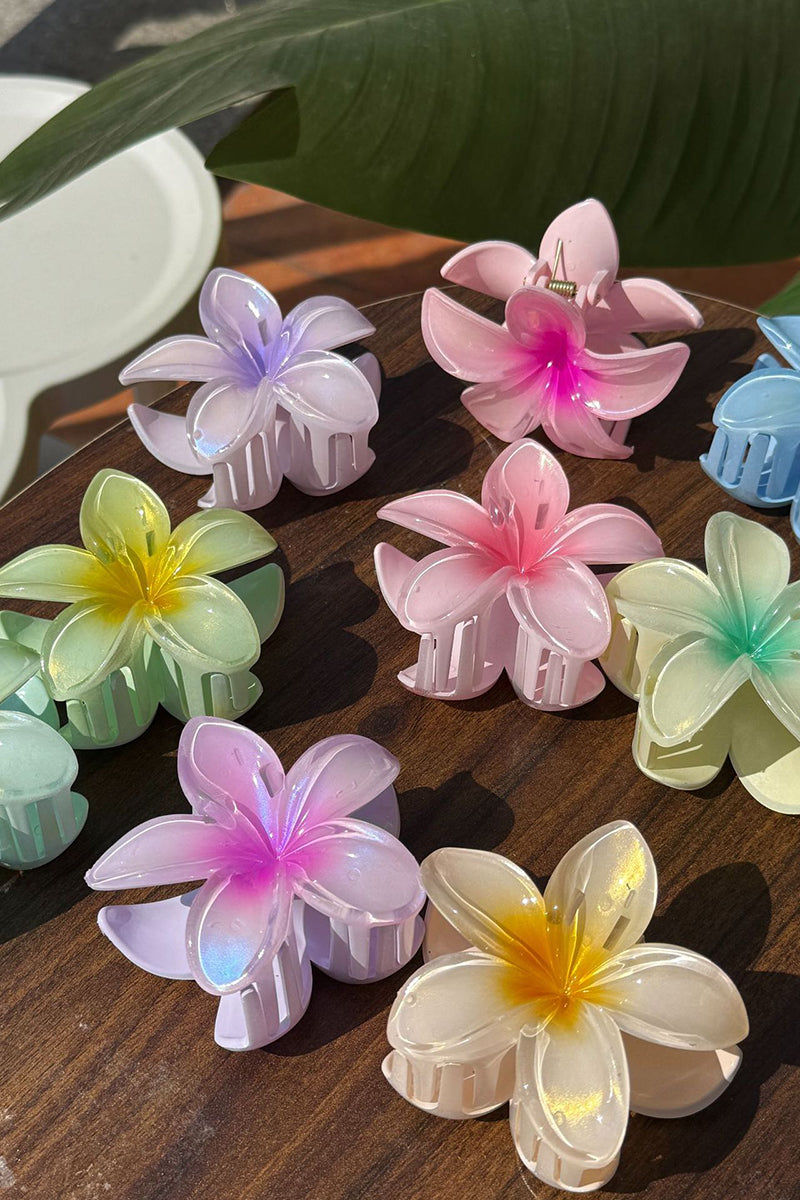 Tropical Floral Hair Claw