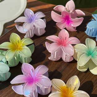 Tropical Floral Hair Claw