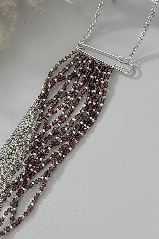 Elegant Long Tassel Chain Necklace