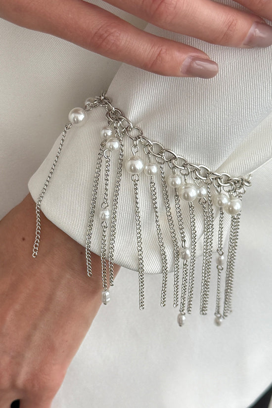 Elegant Draping Chain Bracelet