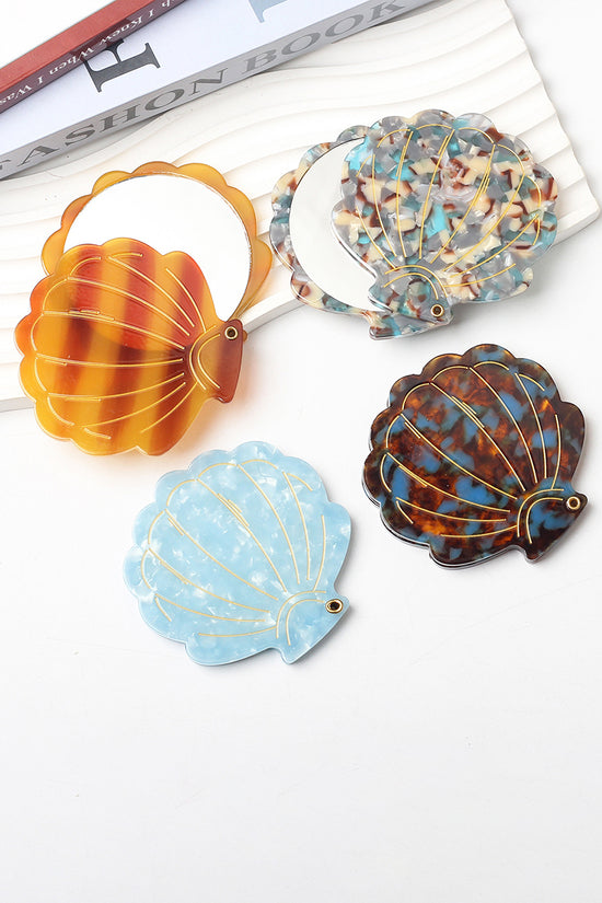 Seashell Compact Mirror