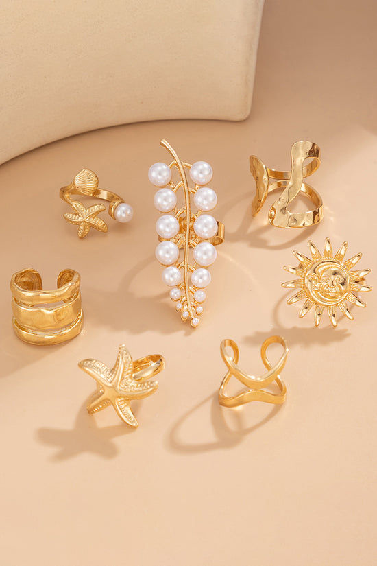 Stylish Statement Rings Set