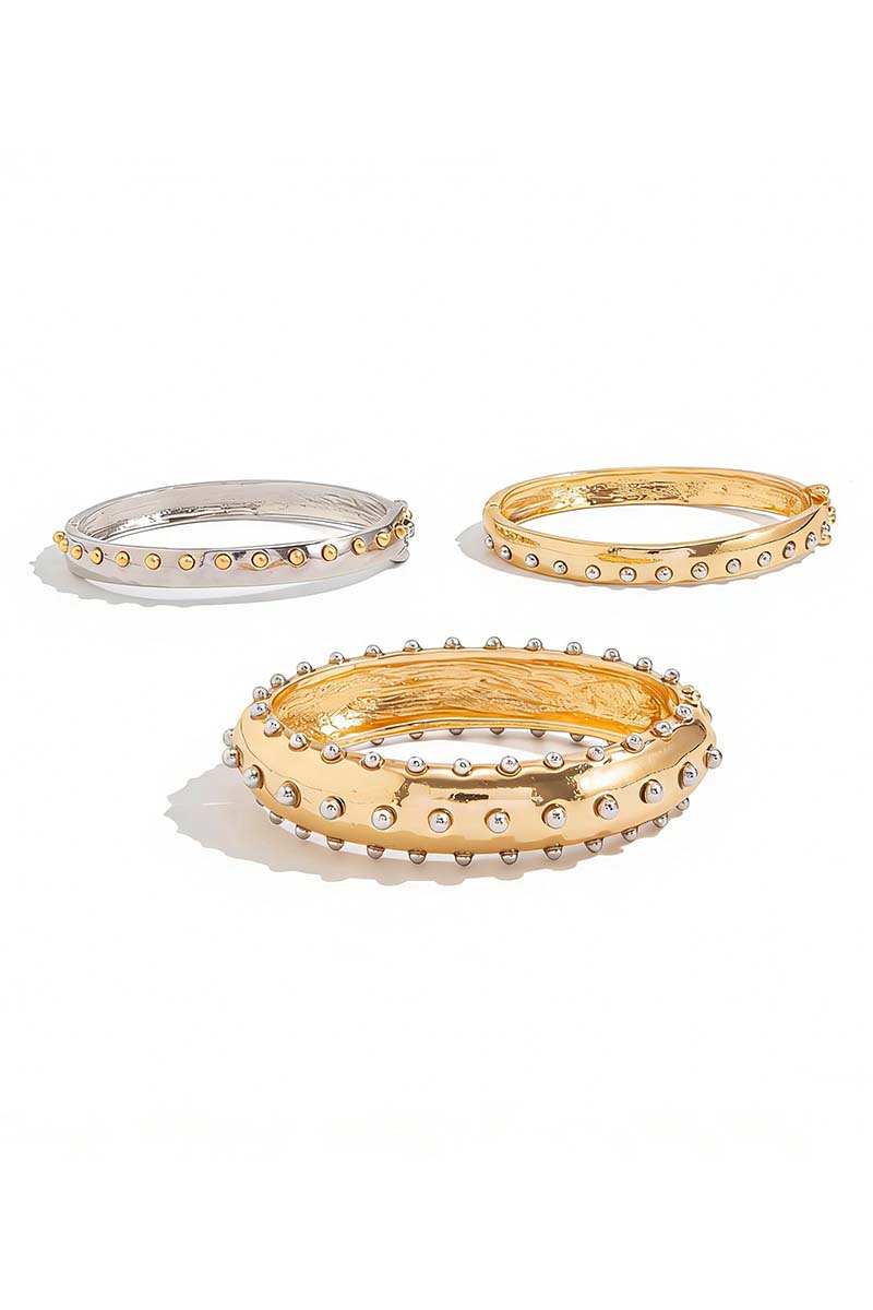 Studded Bangles Set