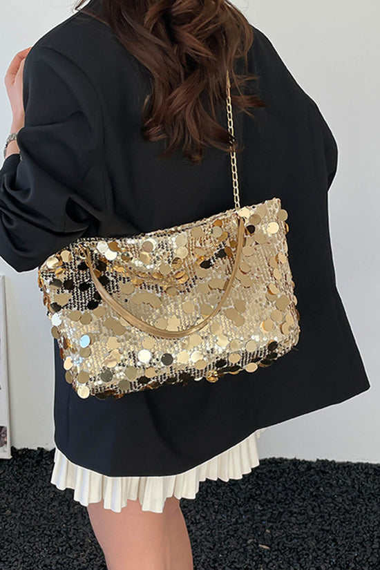 Sparkling Chain Shoulder Bag