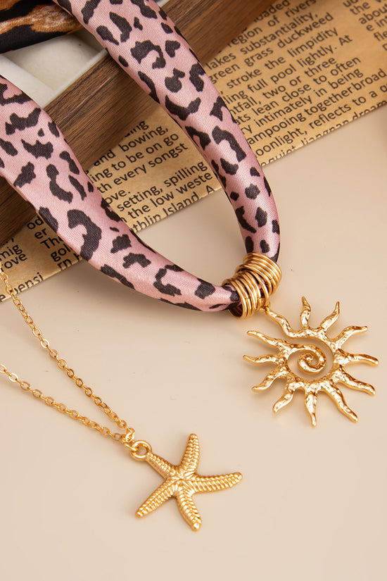 Nautical Charm Heart Pendant Necklace