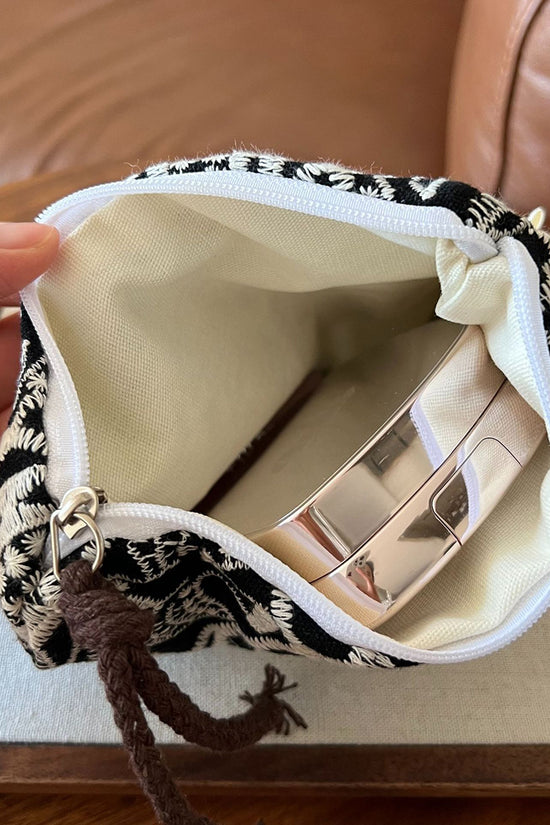 Mini Canvas Zip Pouch
