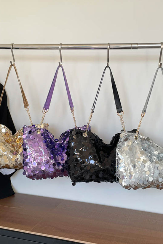 Sparkling Chain Shoulder Bag