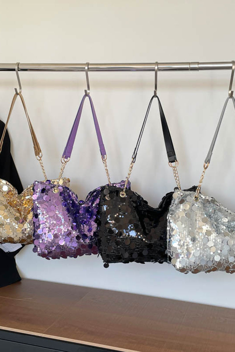 Sparkling Chain Shoulder Bag