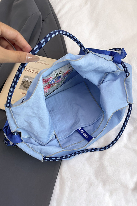 Floral Detail Tote Bag