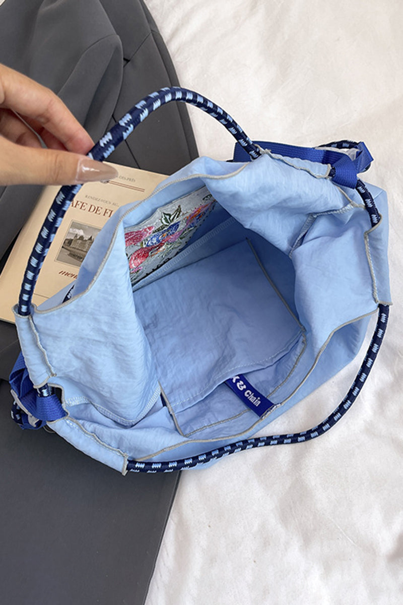 Floral Detail Tote Bag