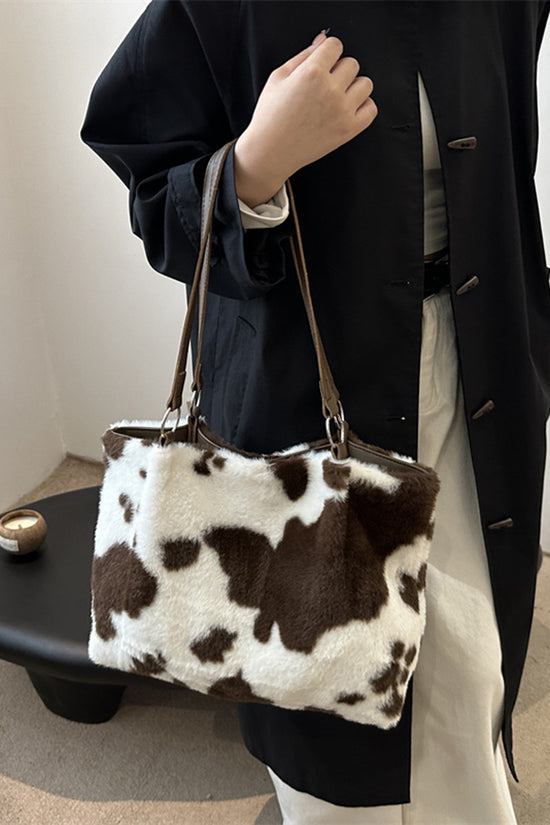 Stylish Animal Print Shoulder Bag