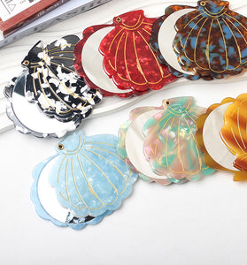 Seashell Compact Mirror