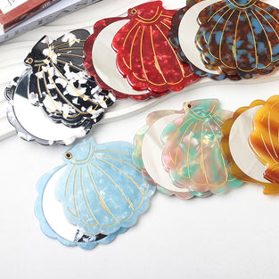 Seashell Compact Mirror