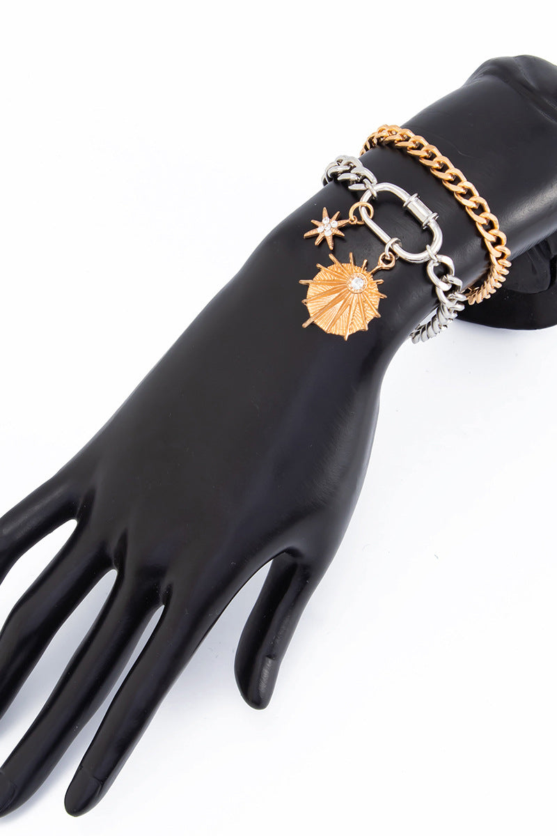Chic Multi-Layer Chain Bracelet