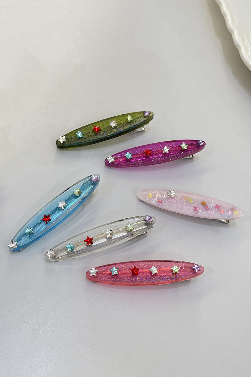 Star Embellished Hair Clip
