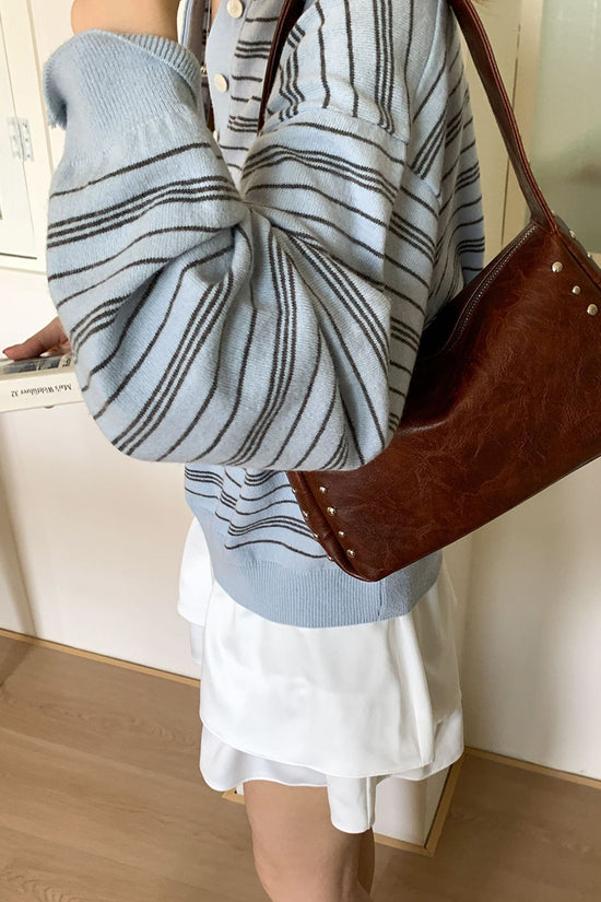 Studded Sling Bag for Casual Outings