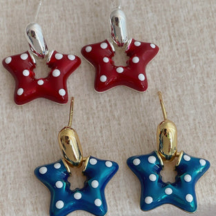 Starry Statement Dangle Earrings