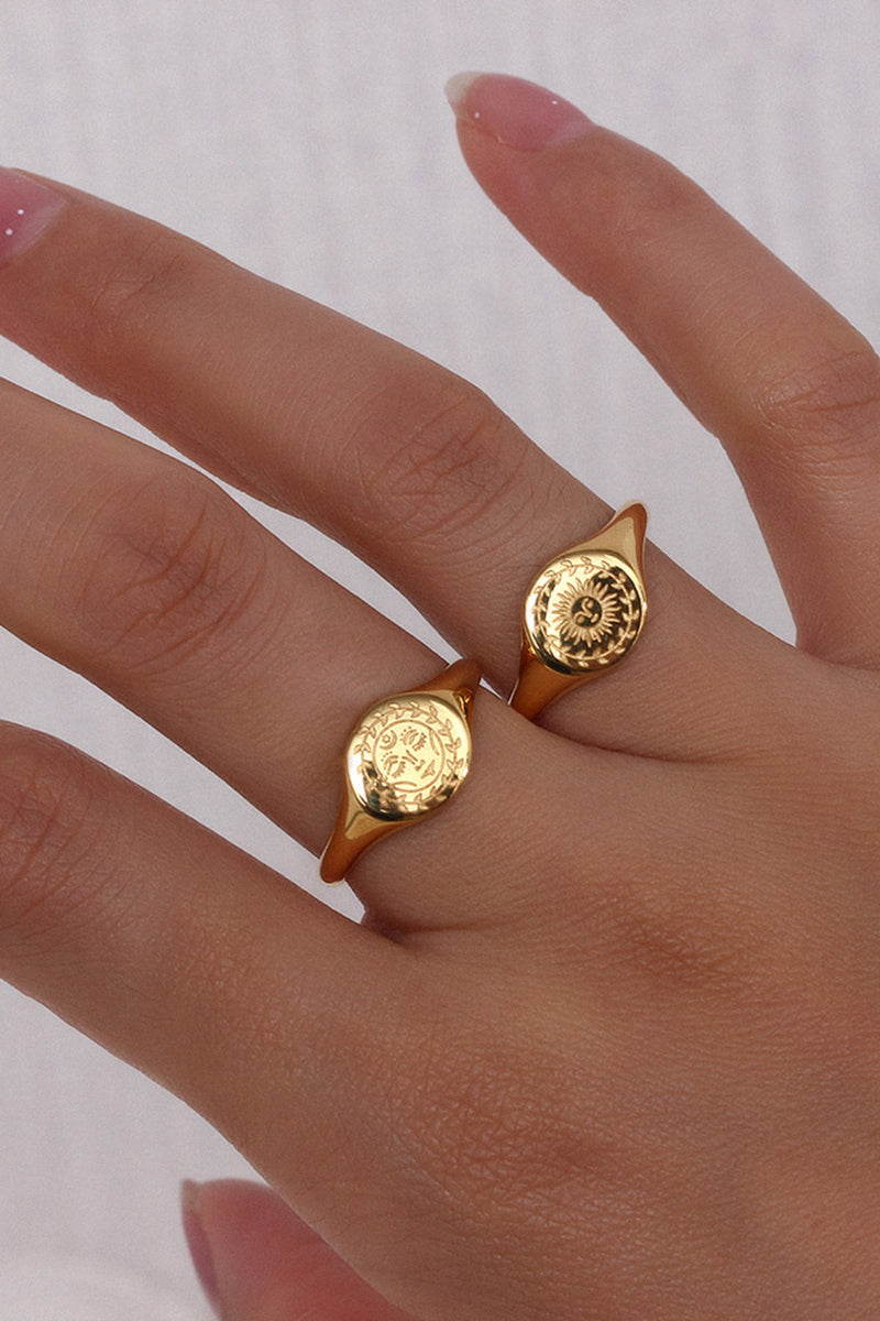 Engraved Signet Ring