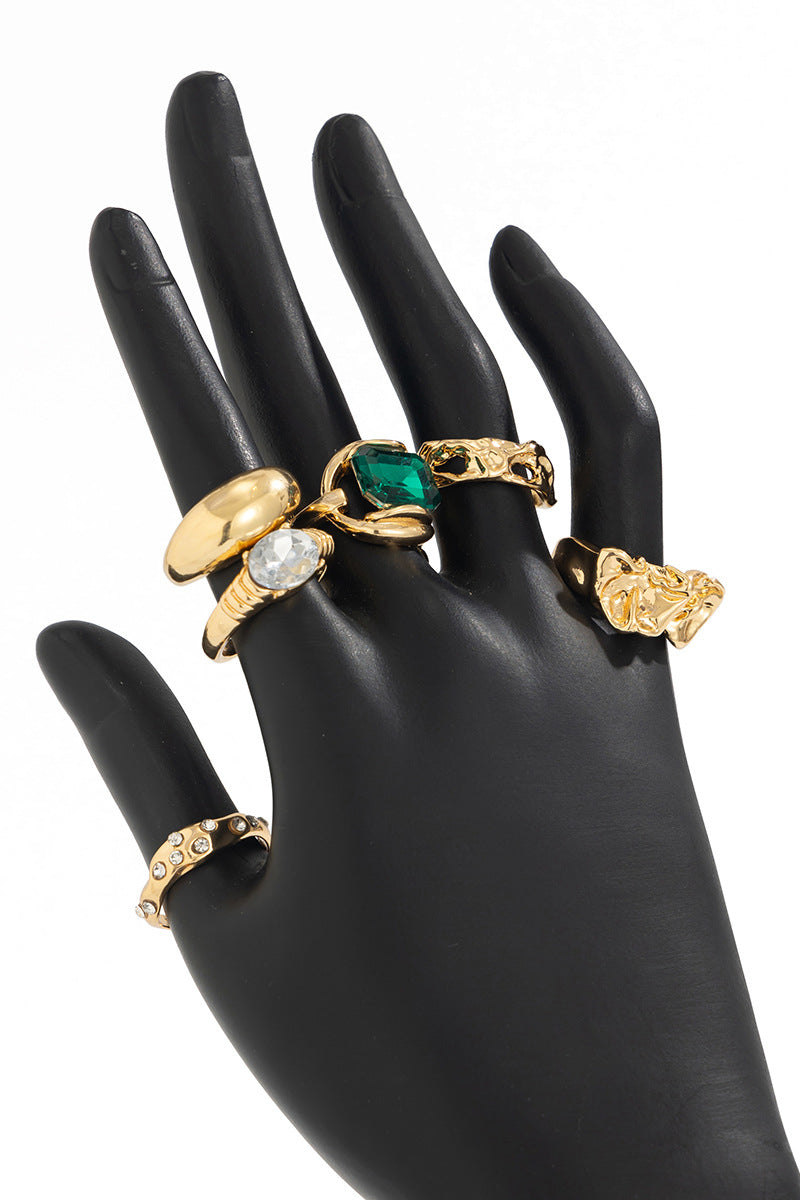 Statement Rings with Unique Gemstone Designs