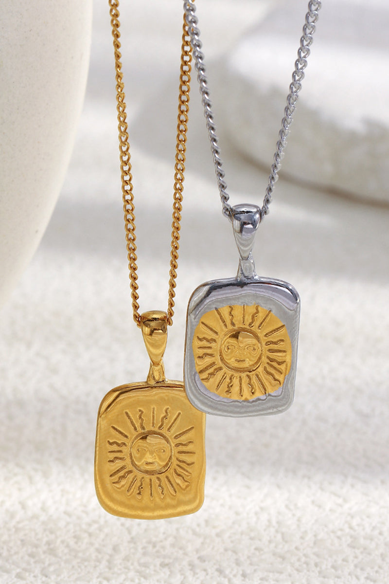 Sunburst Pendant Necklace