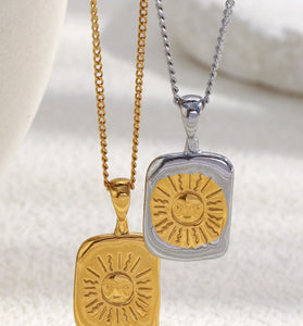 Sunburst Pendant Necklace