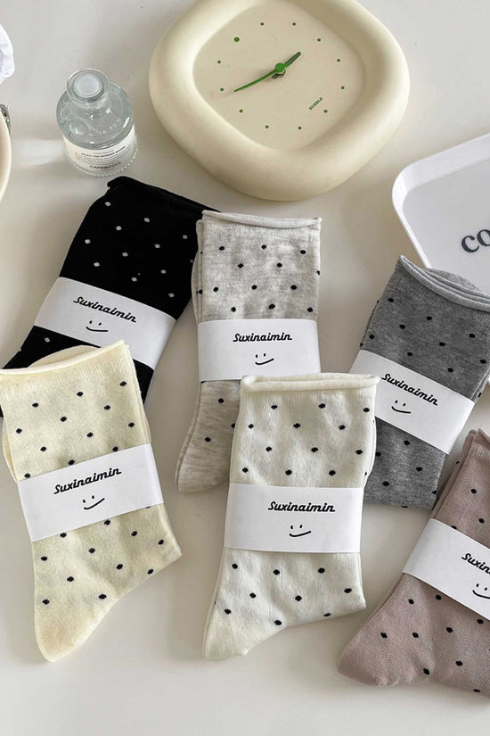 Polka Dot Designer Socks