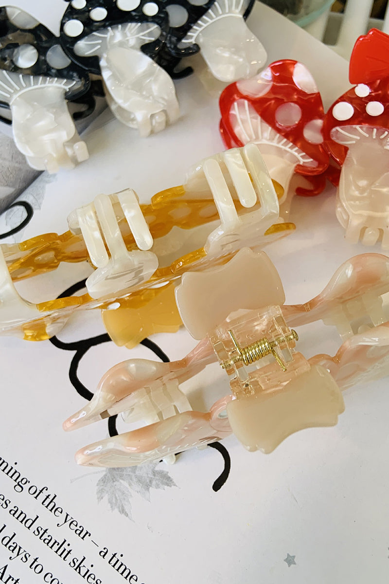 Mushroom Hair Clip