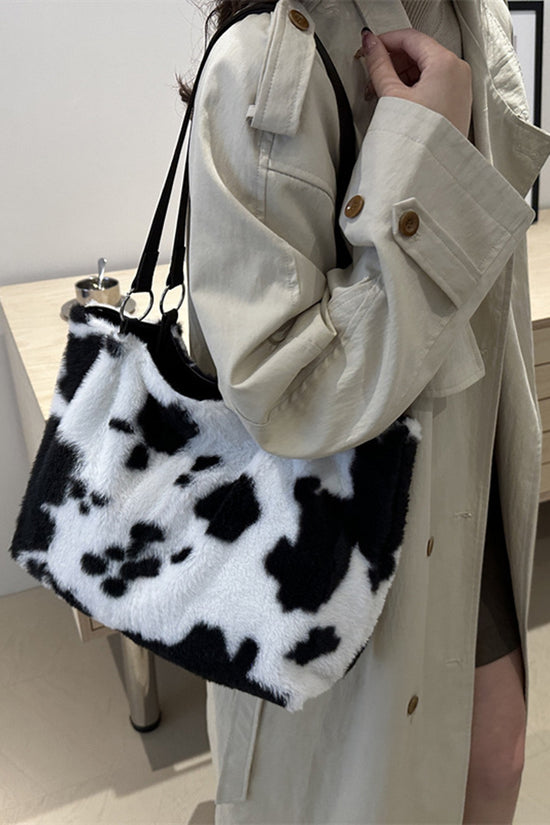 Stylish Animal Print Shoulder Bag
