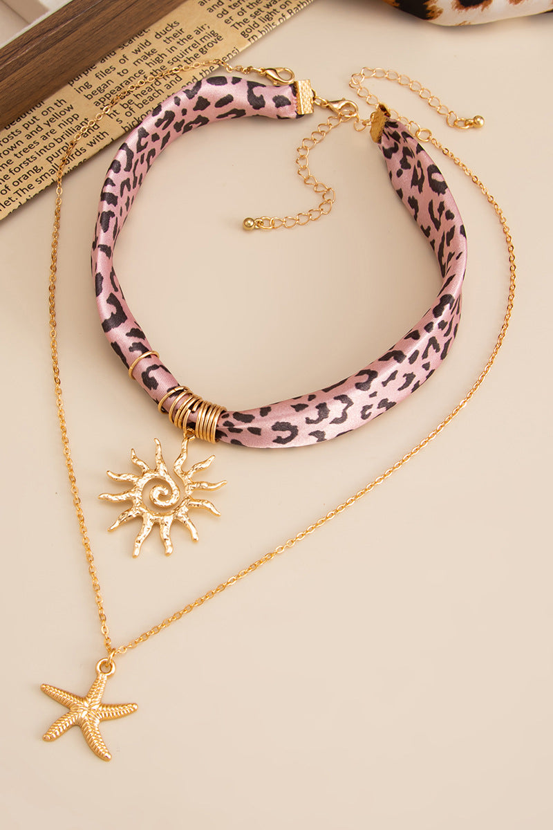 Nautical Charm Heart Pendant Necklace