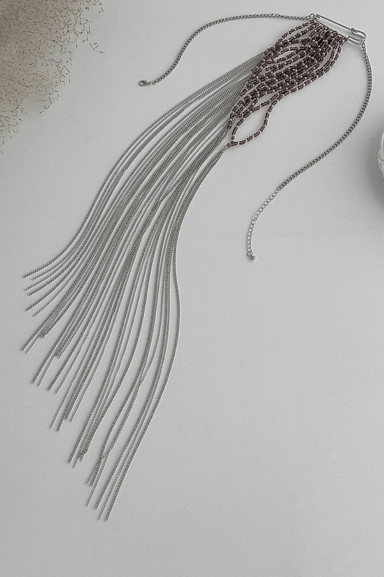 Elegant Long Tassel Chain Necklace