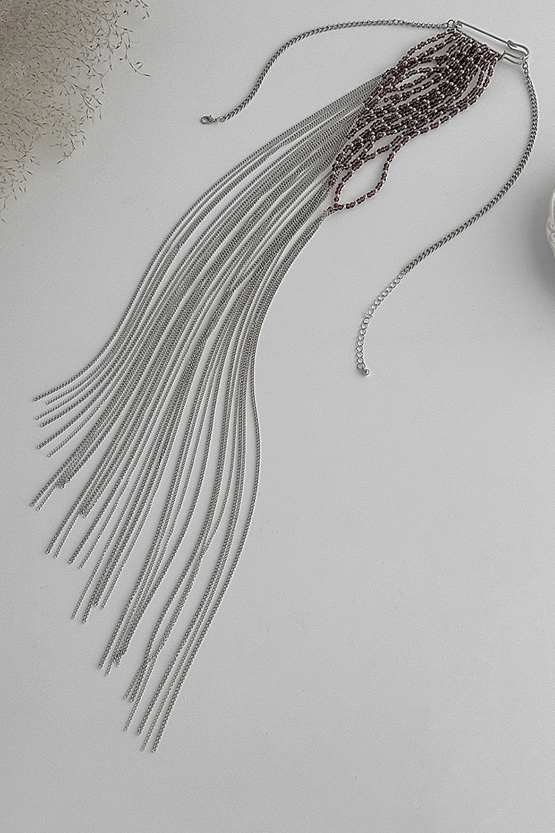 Elegant Long Tassel Chain Necklace