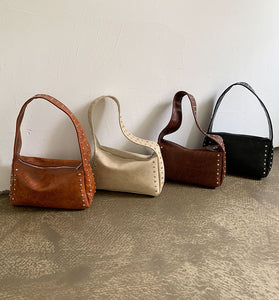 Studded Sling Bag for Casual Outings