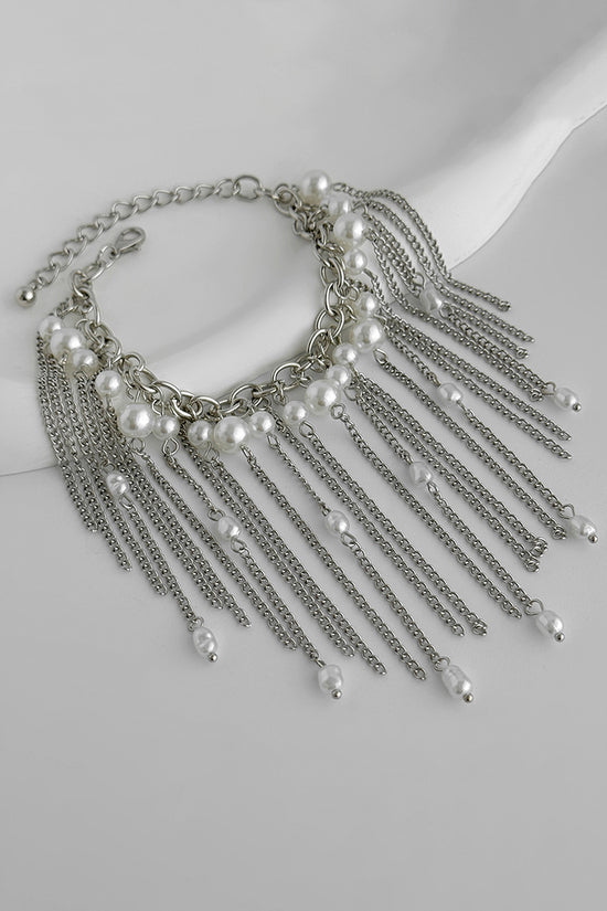 Elegant Draping Chain Bracelet
