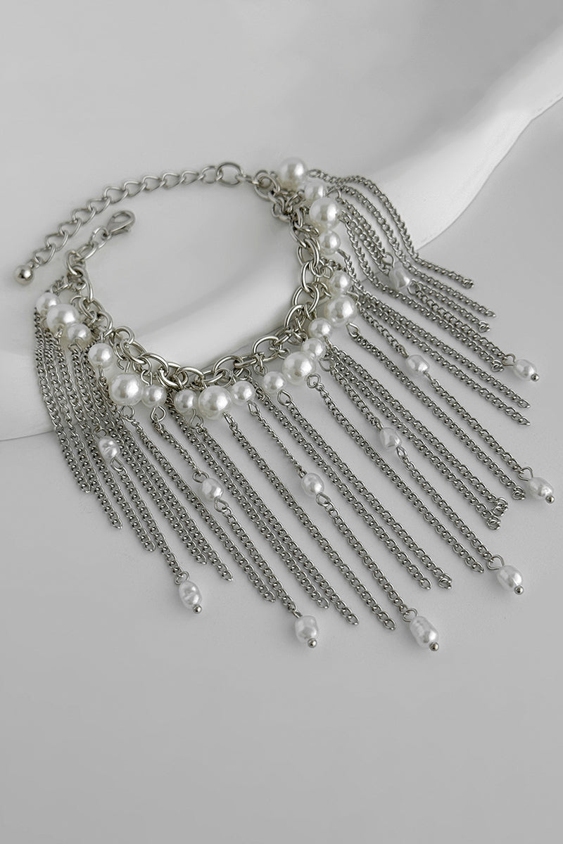 Elegant Draping Chain Bracelet