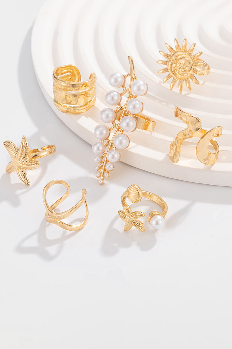 Stylish Statement Rings Set