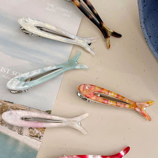 Fish-Shaped Hair Clip