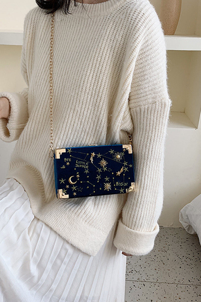Starry Night Constellation Clutch Bag