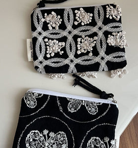 Floral Detail Clutch Purse