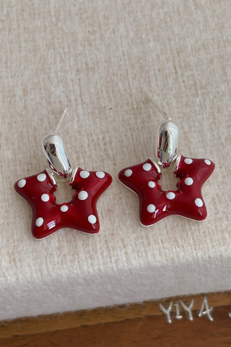 Starry Statement Dangle Earrings