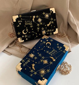 Starry Night Constellation Clutch Bag