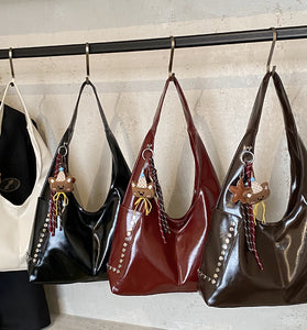 Studded Shoulder Bag