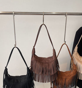 Fringe Tassel Shoulder Bag