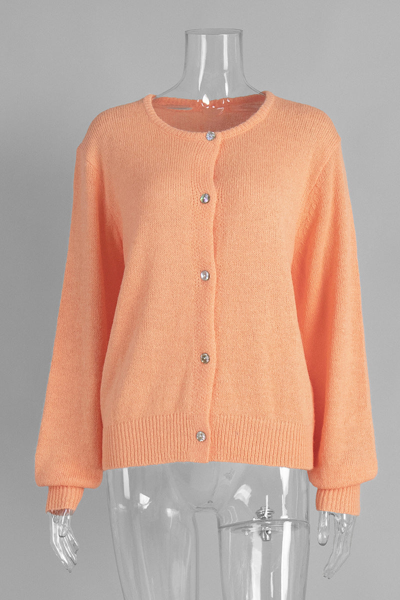 Classic Button-Up Cardigan