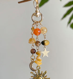 Celestial Charm Keychain