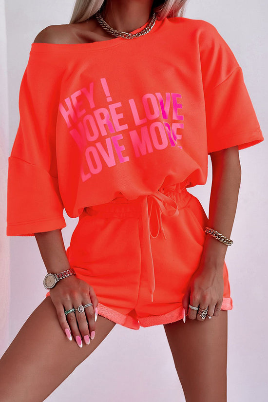 Vibrant Graphic Activewear Set