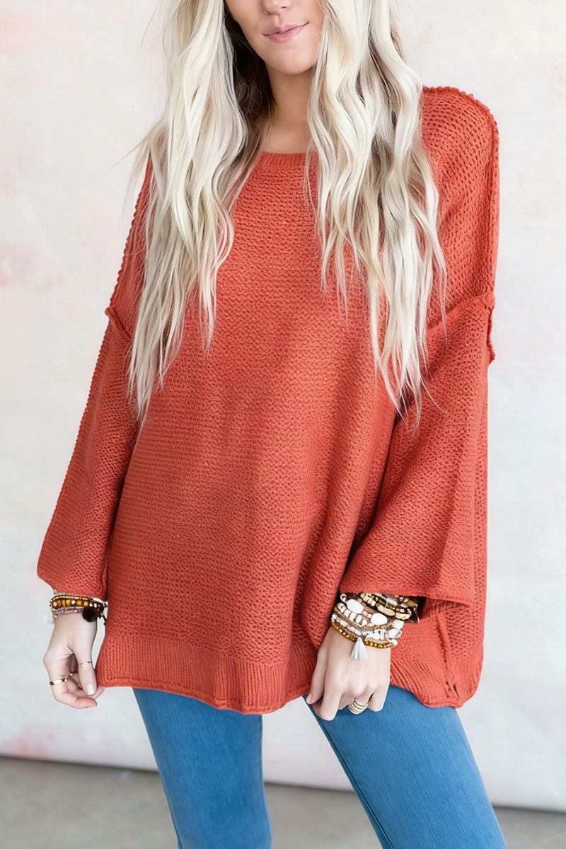 Casual Loose Knit Sweater